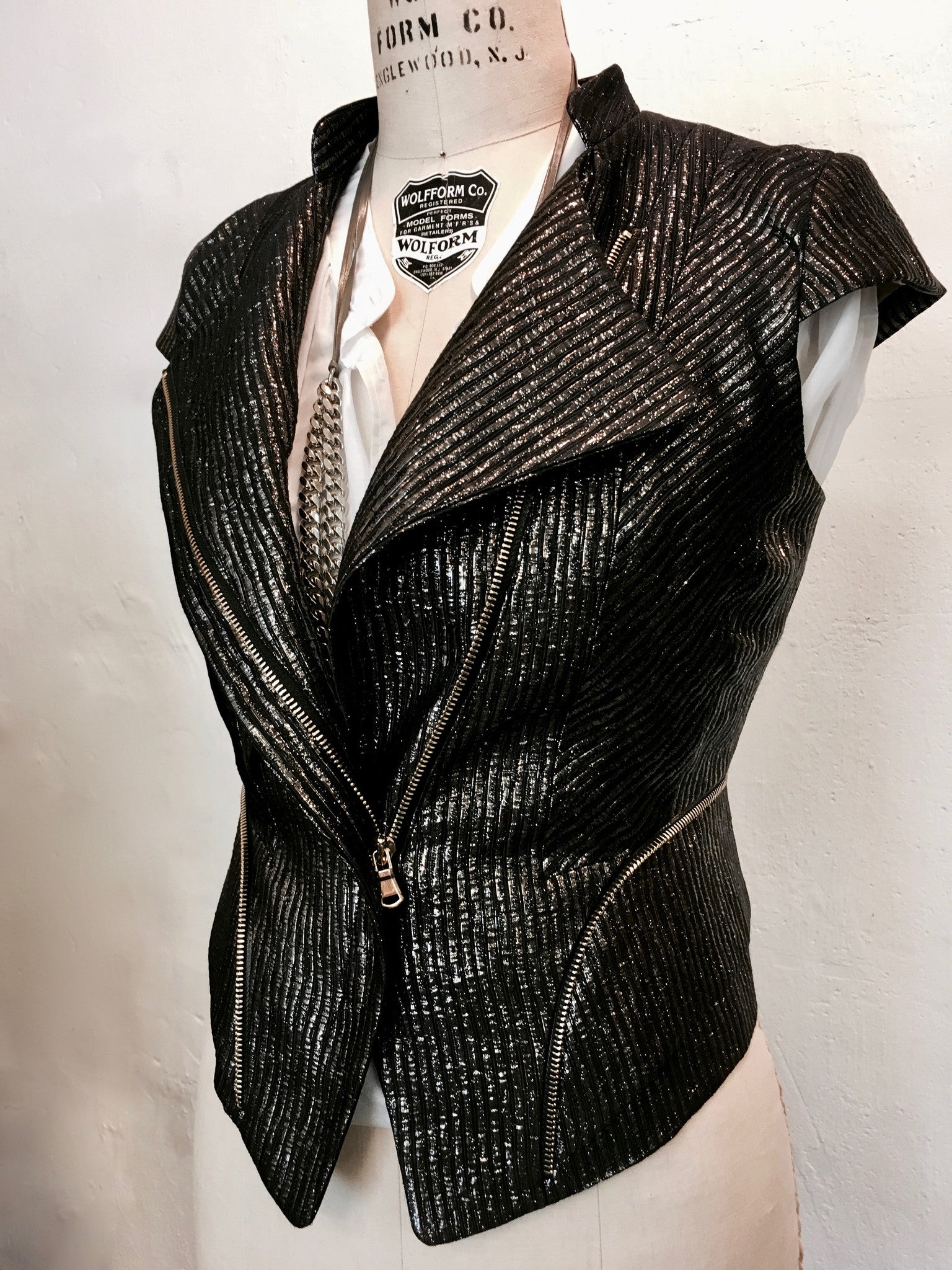 Bowie Metallic Vest
