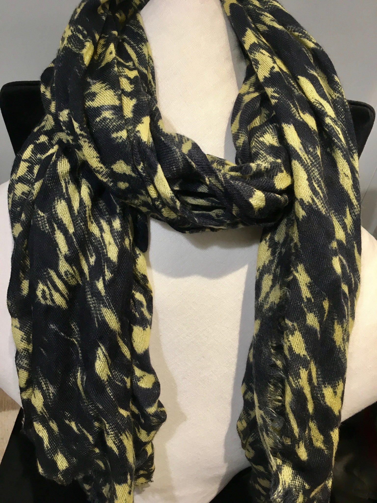 Camo Print Scarf