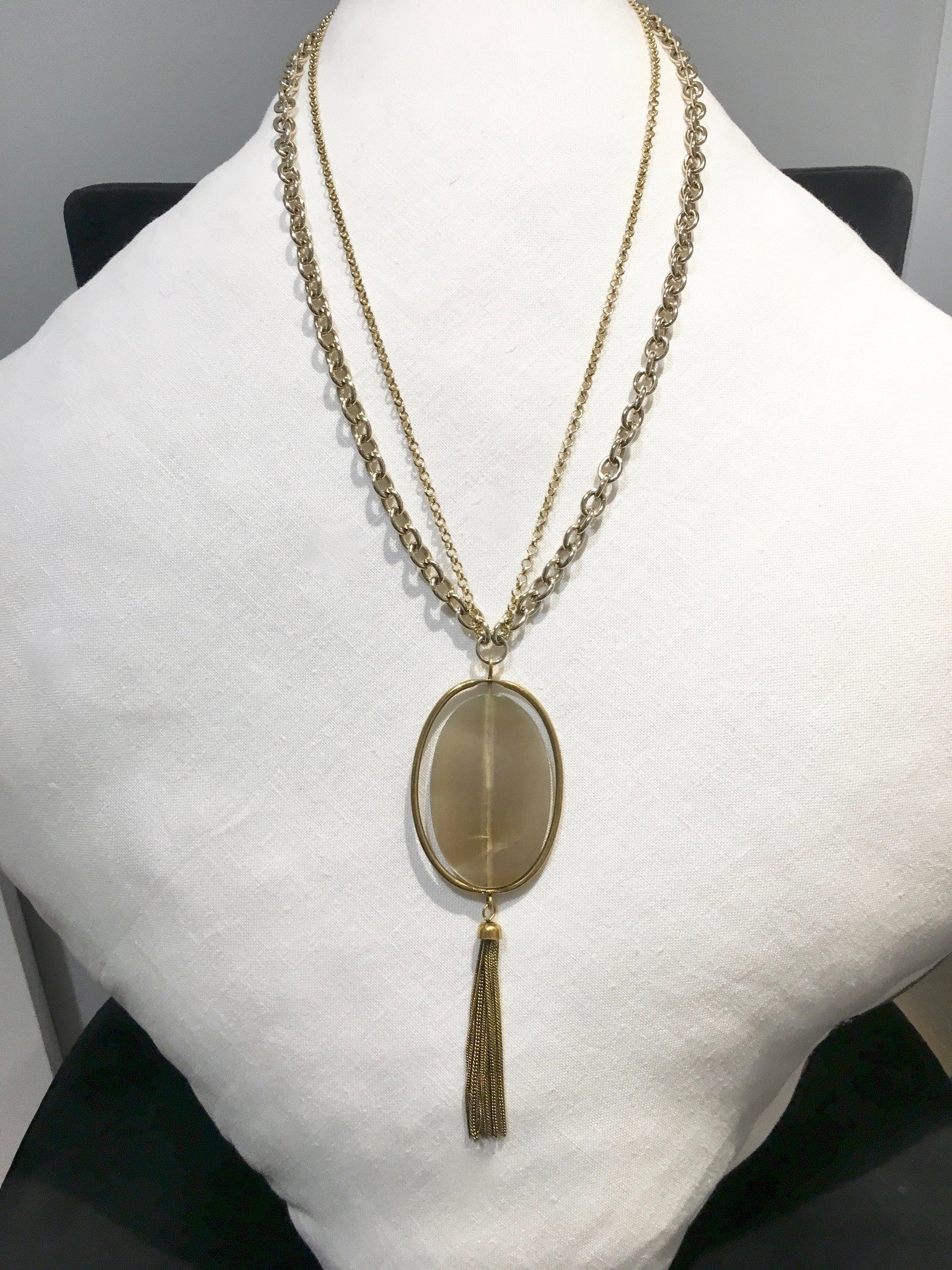 Golden Eye Necklace