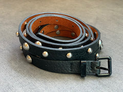 Double Belt w/ Mixed Domed Studs